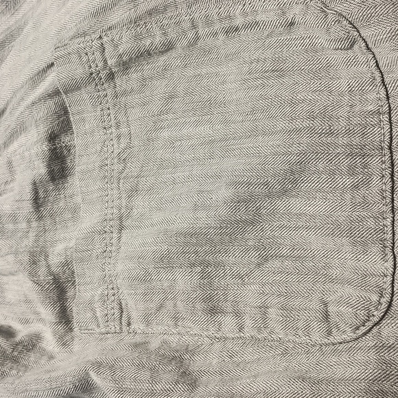 Gap Gray Linen Joggers With Tie Waist. Women's Size Large  NWT - Picture 6 of 8